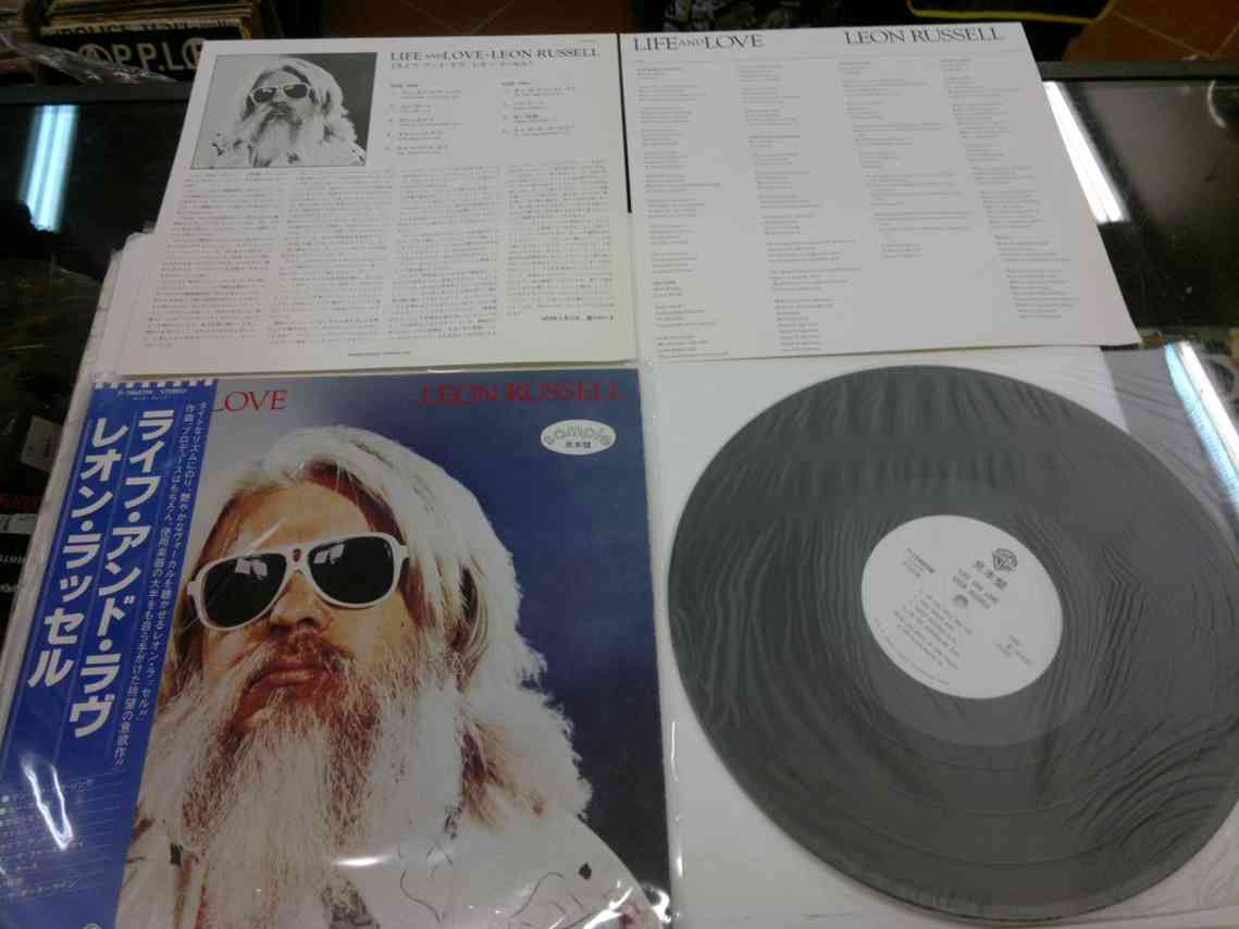 LEON RUSSELL - LIFE AND LOVE - JAPAN PROMO
